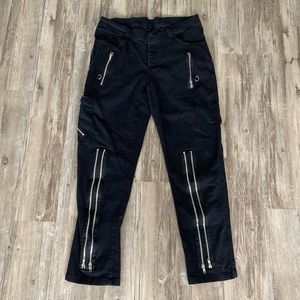Banned Alternative mens punk zipper pants XL